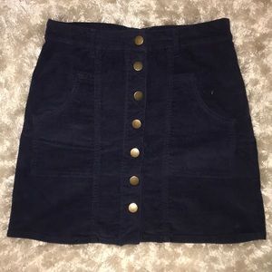 Button up skirt